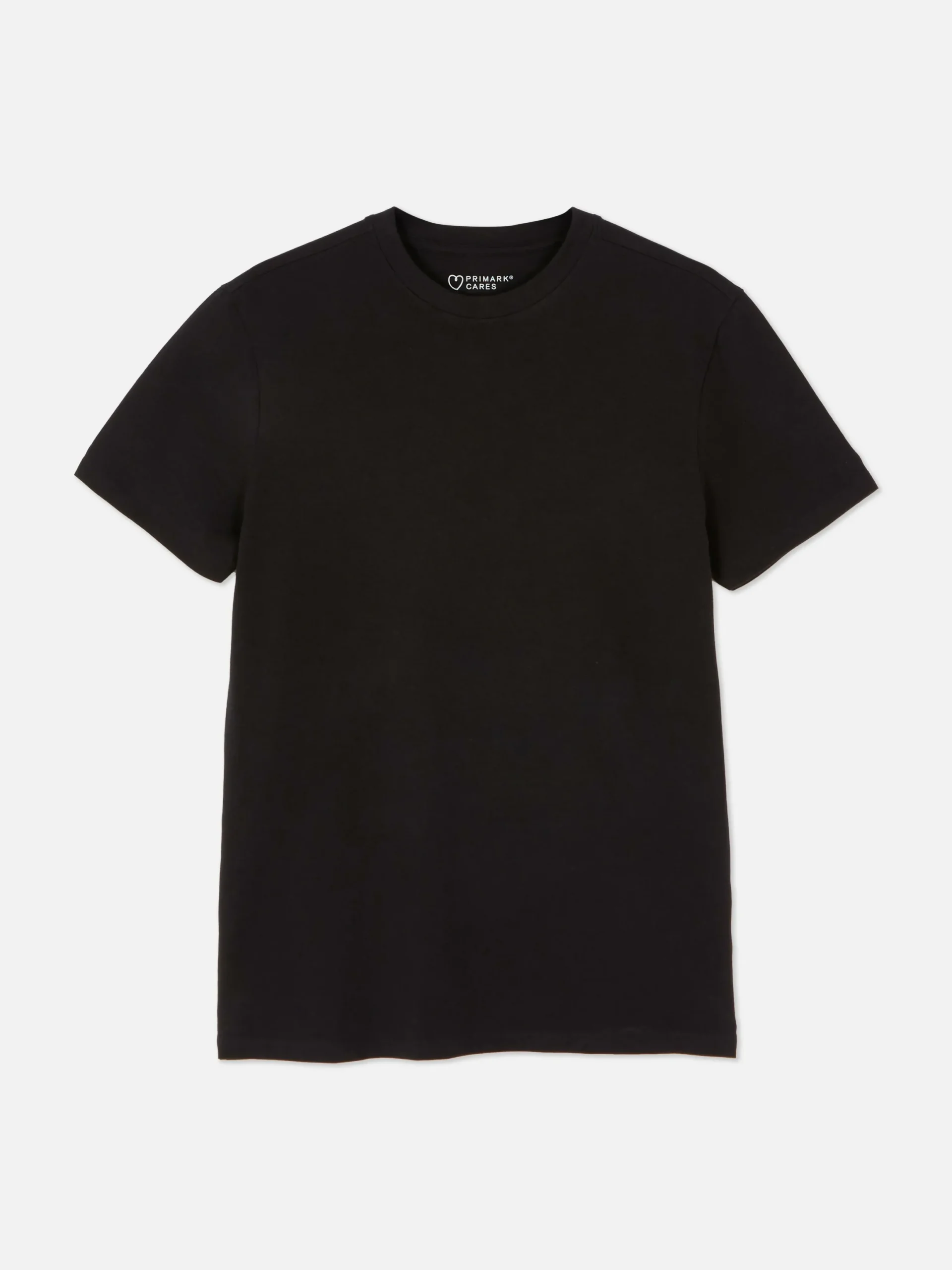 Tops Und T-Shirts|Primark Slim-Fit T-Shirt Schwarz