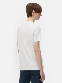 Tops Und T-Shirts|Primark Slim-Fit-T-Shirt Weiß