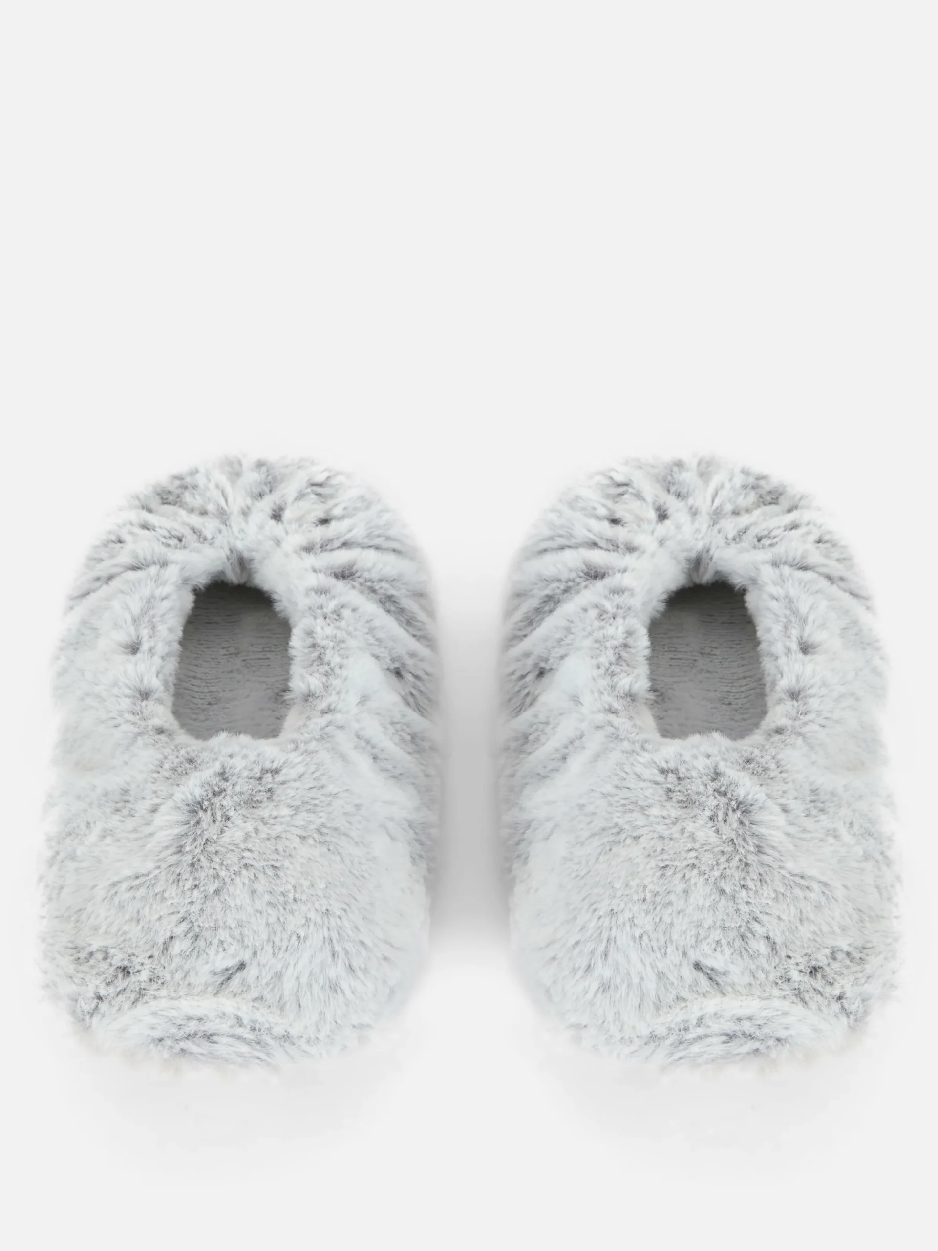 Loungewear|Primark Slipper Aus Kunstpelz Grau