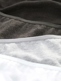 Slips|Primark Slips Für Jeden Tag, 4er-Pack Schwarz/Weiß