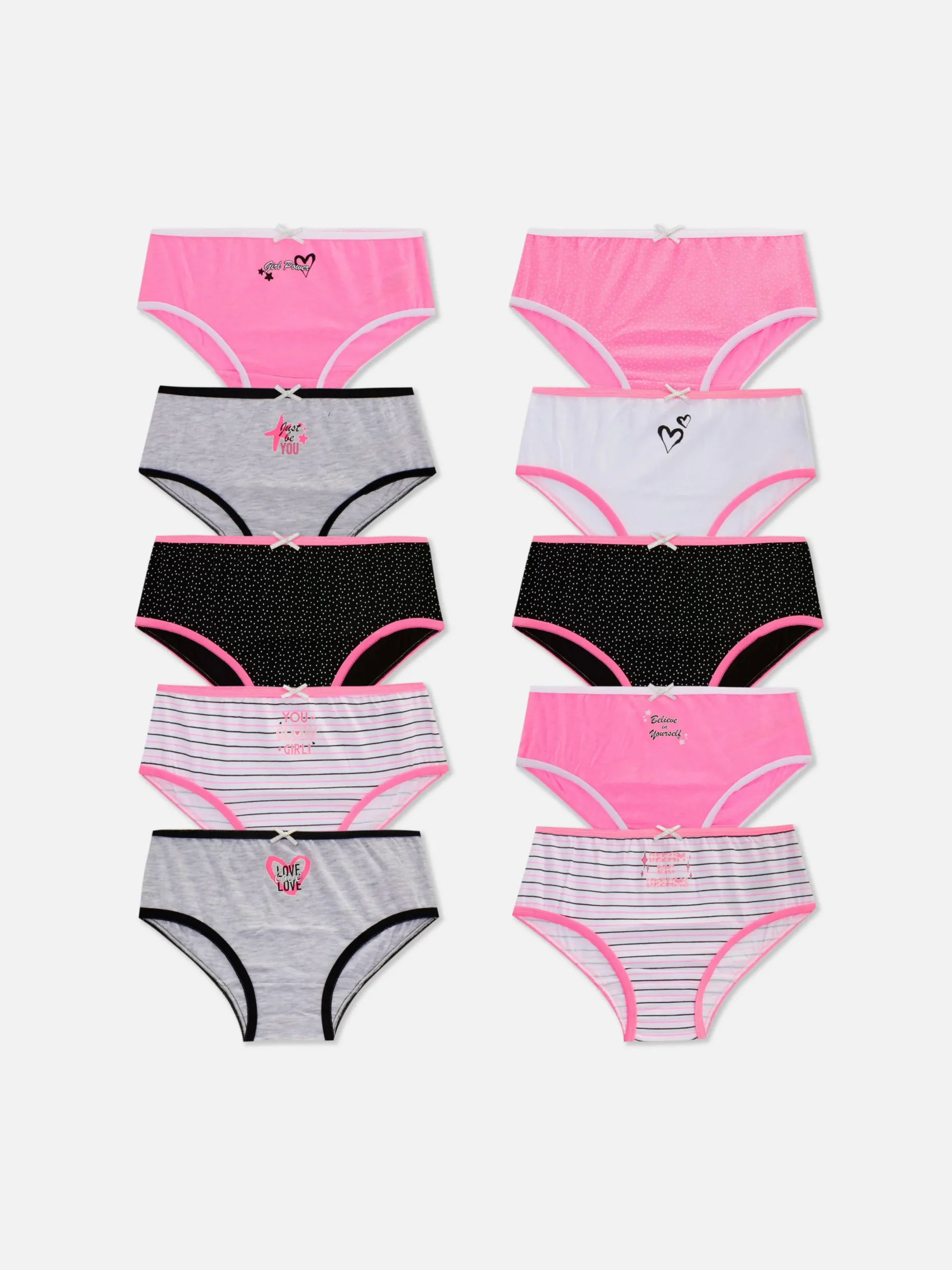 Unterwäsche|Primark Slips Mit Grafik, 10er-Pack Multi