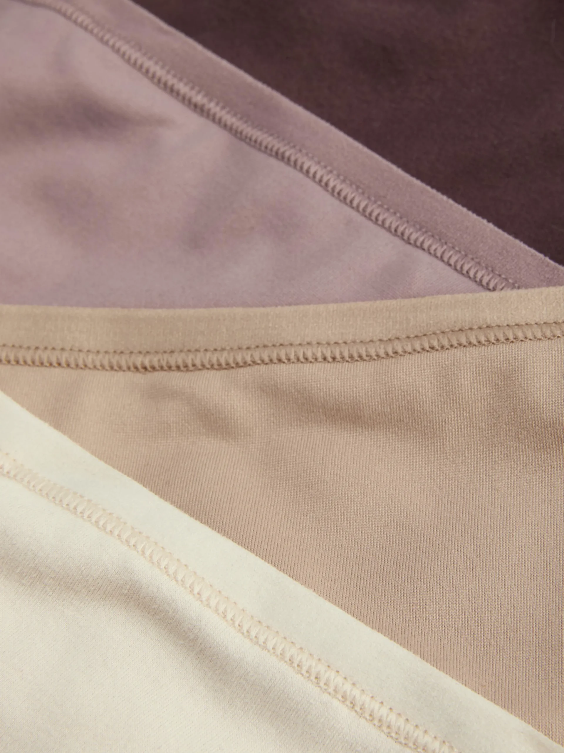 Slips|Primark Slips Mit Hohem Beinausschnitt, 4er-Pack Naturfarben