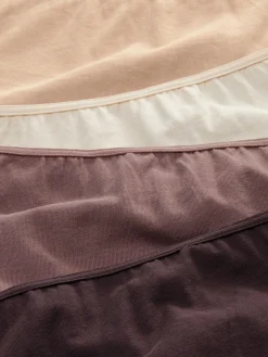 Slips|Primark Slips Mit Hohem Bund, 4er-Pack Naturfarben