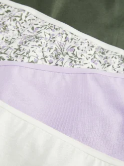 Slips|Primark Slips Mit Print, 4er-Pack Lilafarben