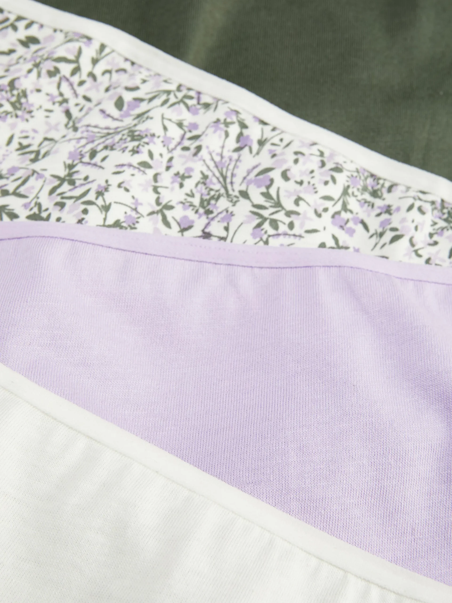 Slips|Primark Slips Mit Print, 4er-Pack Lilafarben