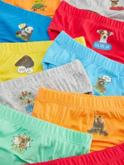 Unterwäsche|Primark Slips Mit Tierdesign, 10er-Pack Multi