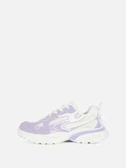 Sneakers|Primark Sneaker Mit Breiter Sohle Und Einsätzen Multi