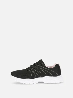 Sneakers|Primark Sneaker Mit Dicker Mesh-Sohle Schwarz