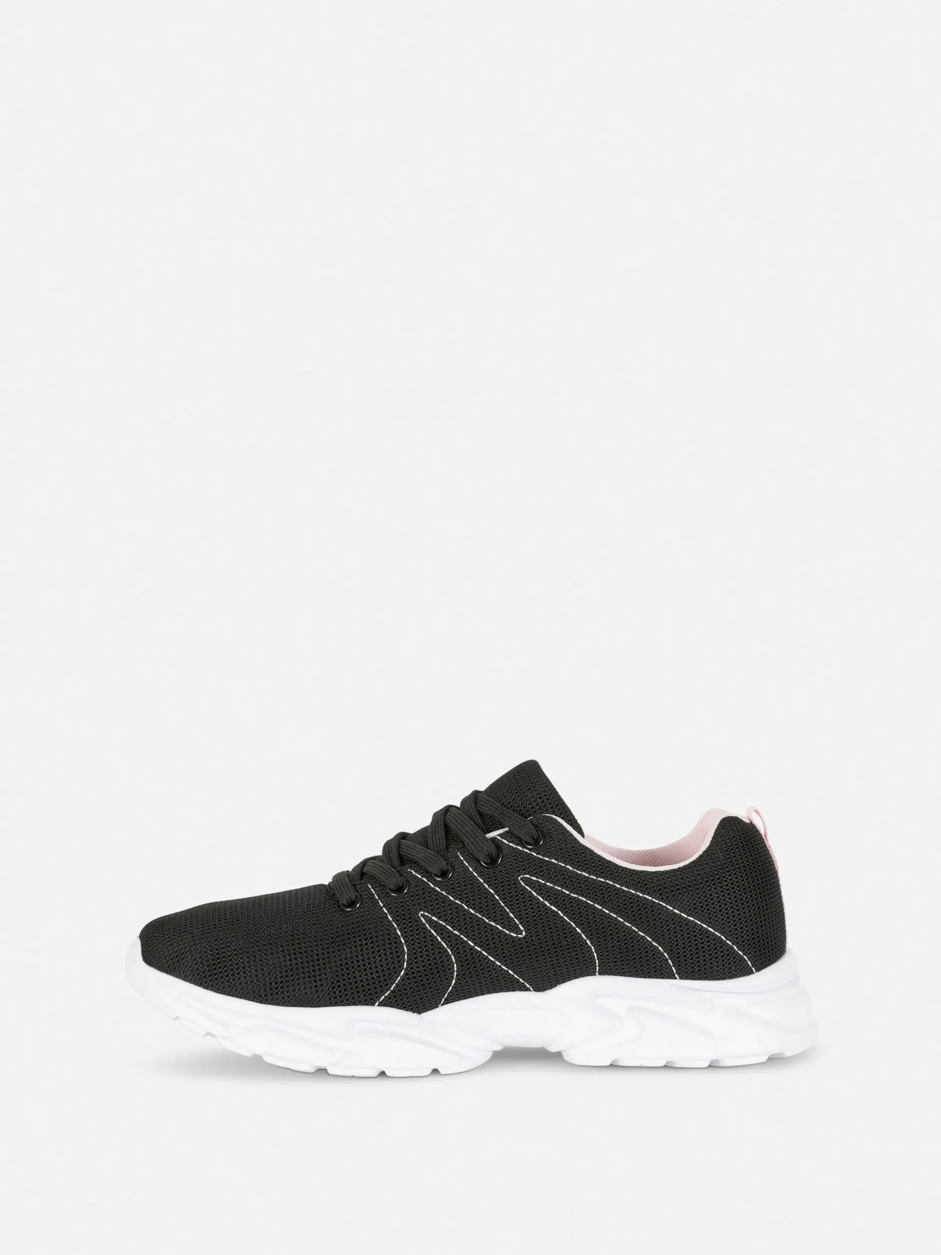 Sneakers|Primark Sneaker Mit Dicker Mesh-Sohle Schwarz