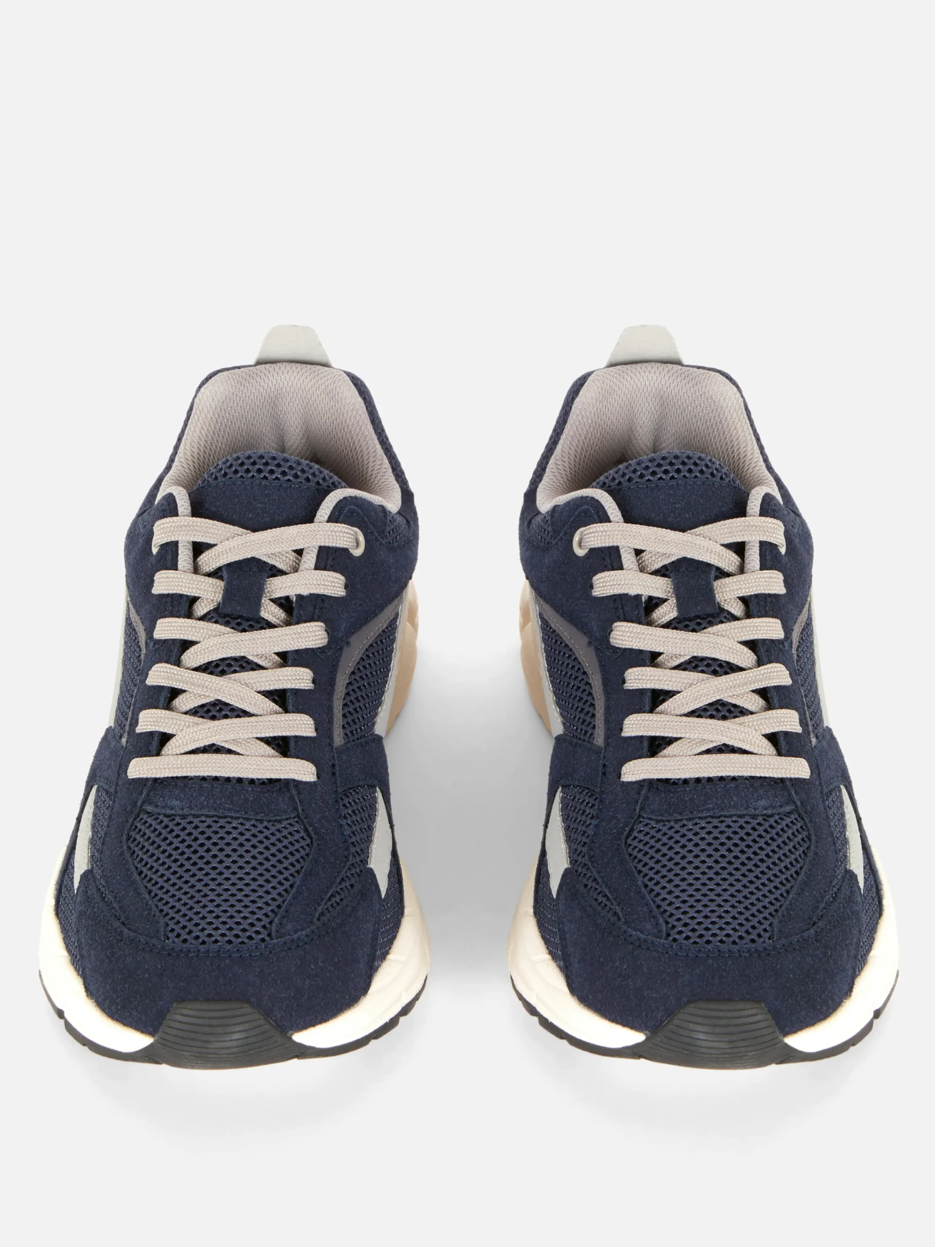 Sneakers|Sportbekleidung|Primark Sneaker Mit Netzstoffeinsätzen Marineblau