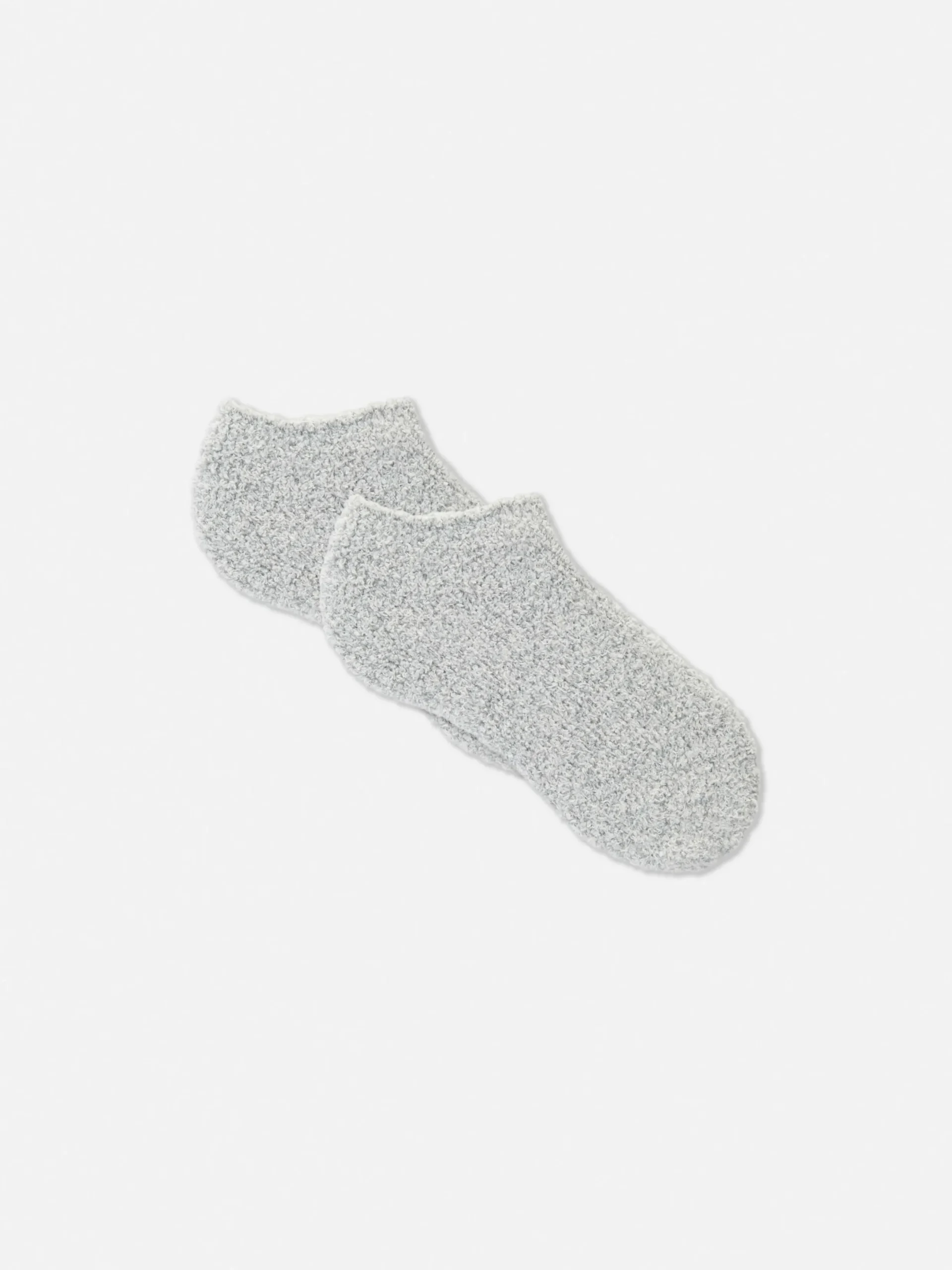 Socken|Primark Sneakersocken Aus Bouclé, 2er-Pack Grau