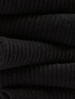 Socken|Sportbekleidung|Primark Sneakersocken, 5er-Pack Schwarz