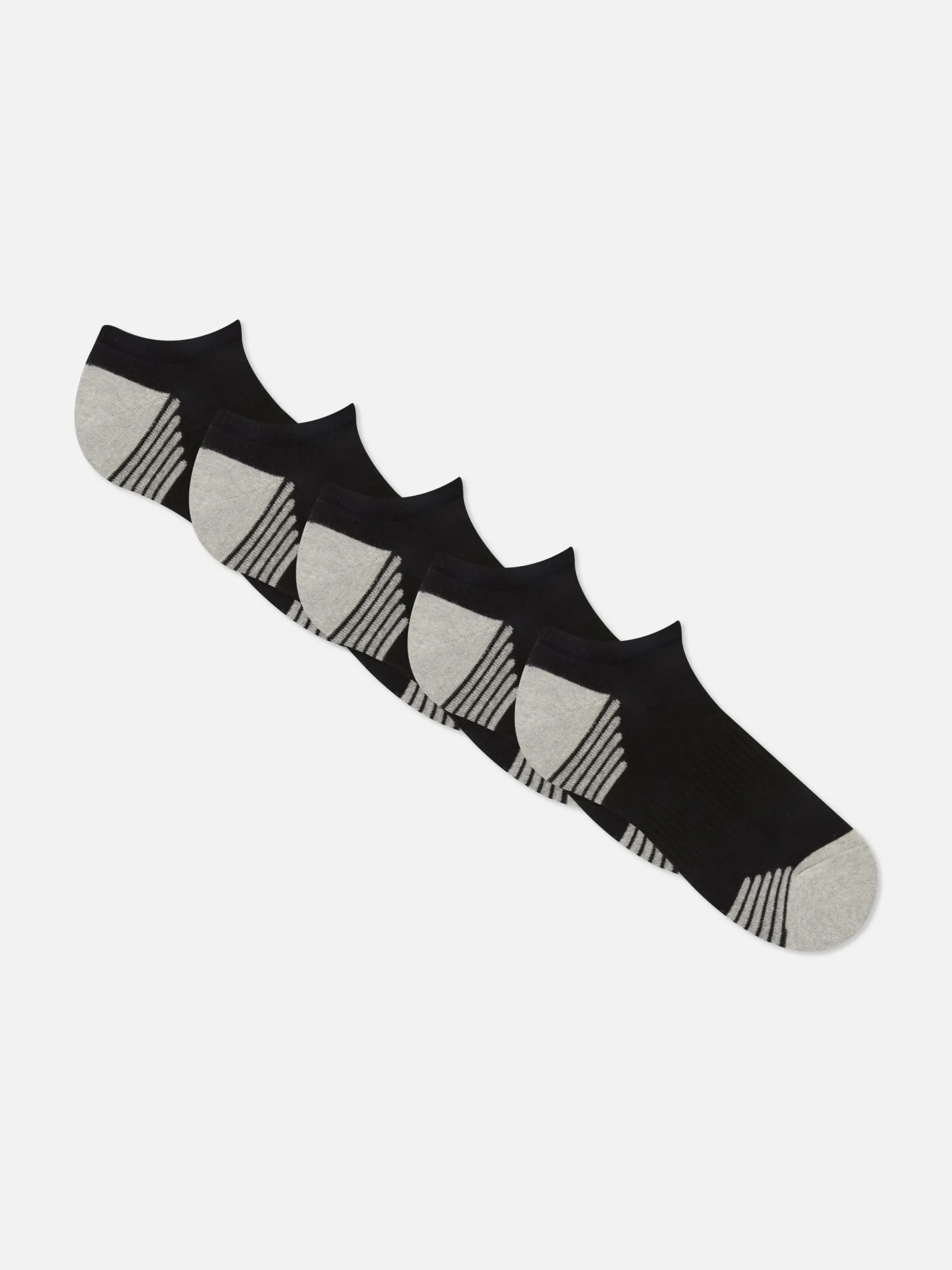 Socken|Primark Sneakersocken, 5er-Pack Schwarz
