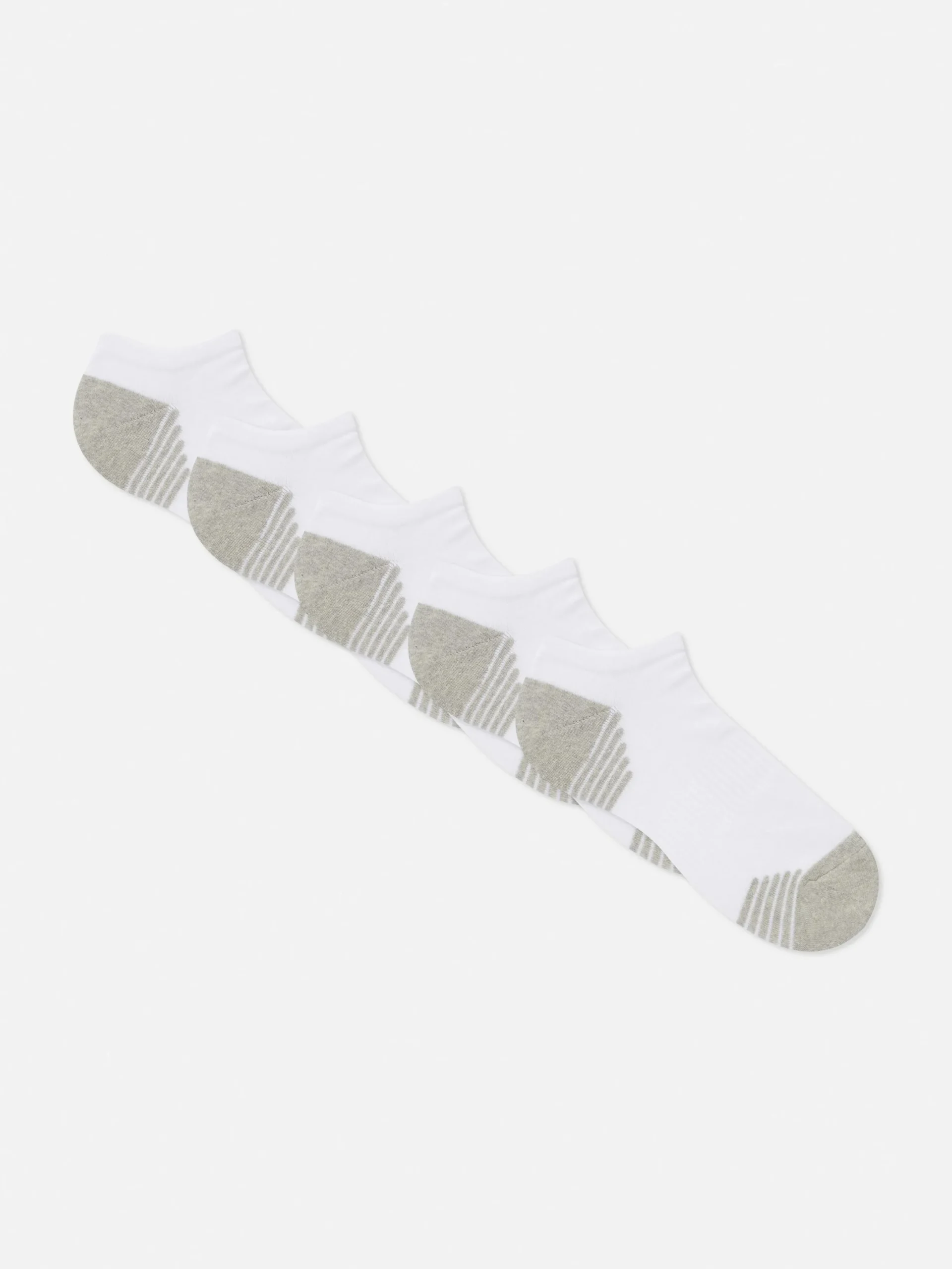 Socken|Sportbekleidung|Primark Sneakersocken, 5er-Pack Weiß