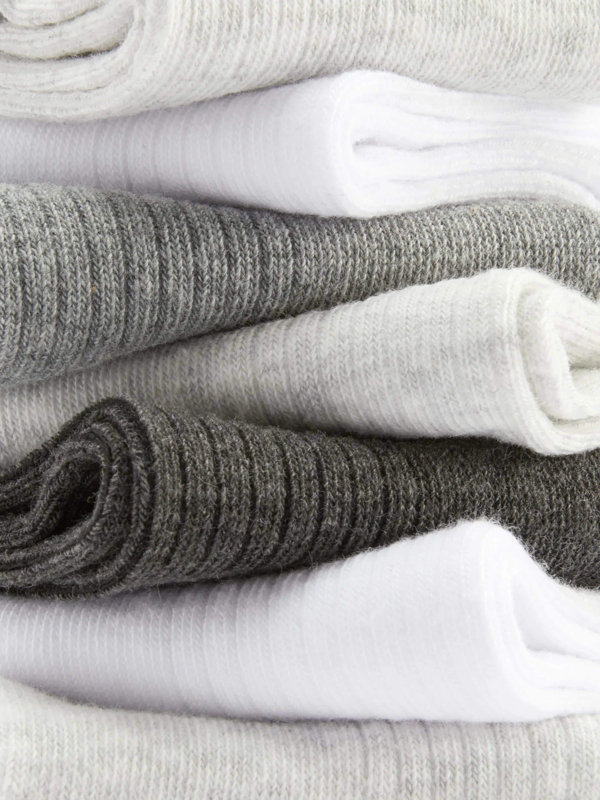 Socken|Primark Sneakersocken In Strickoptik, 7er-Pack Grau