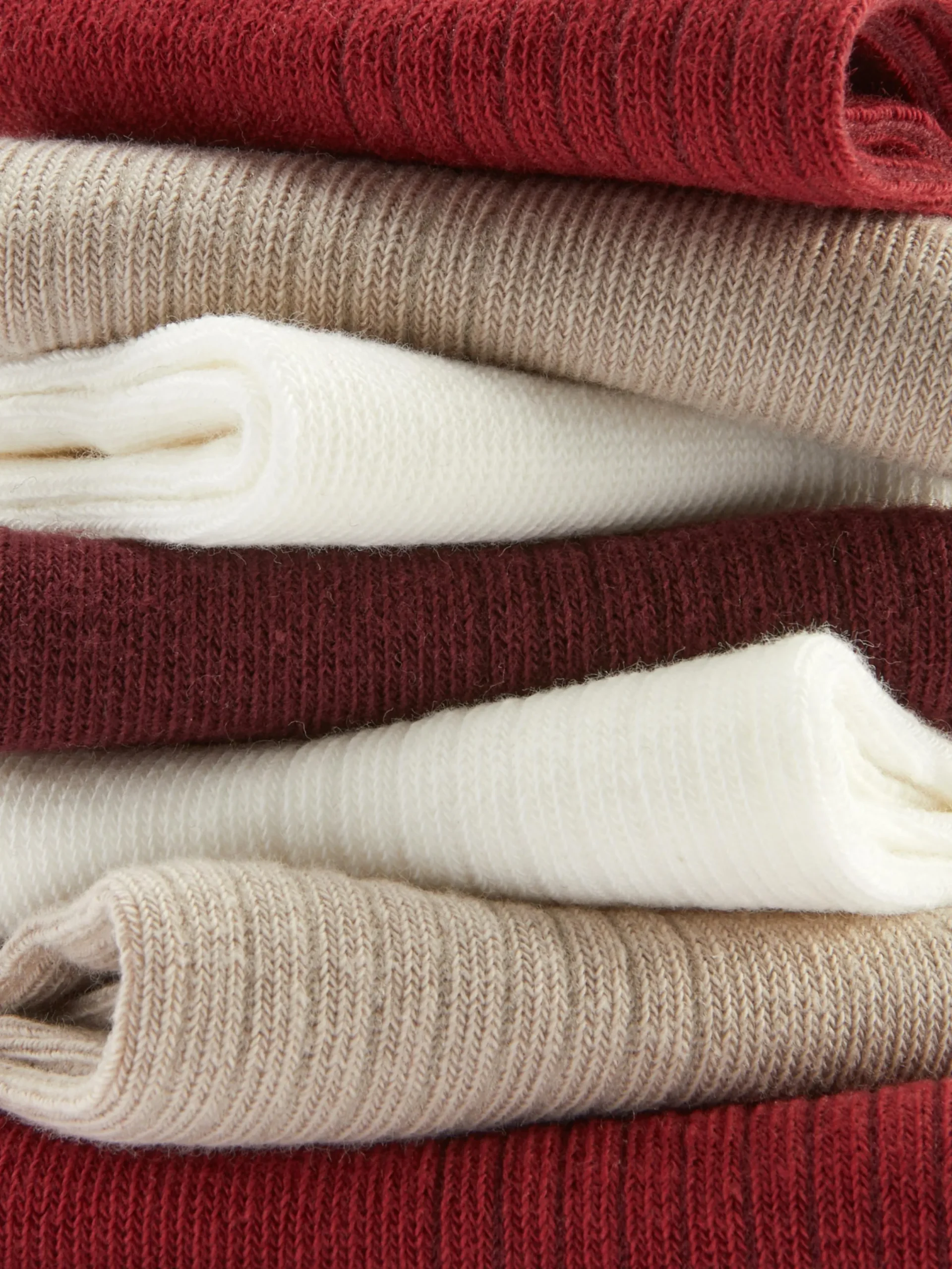 Socken|Primark Sneakersocken In Verschiedenen Farben, 7er-Pack Rot