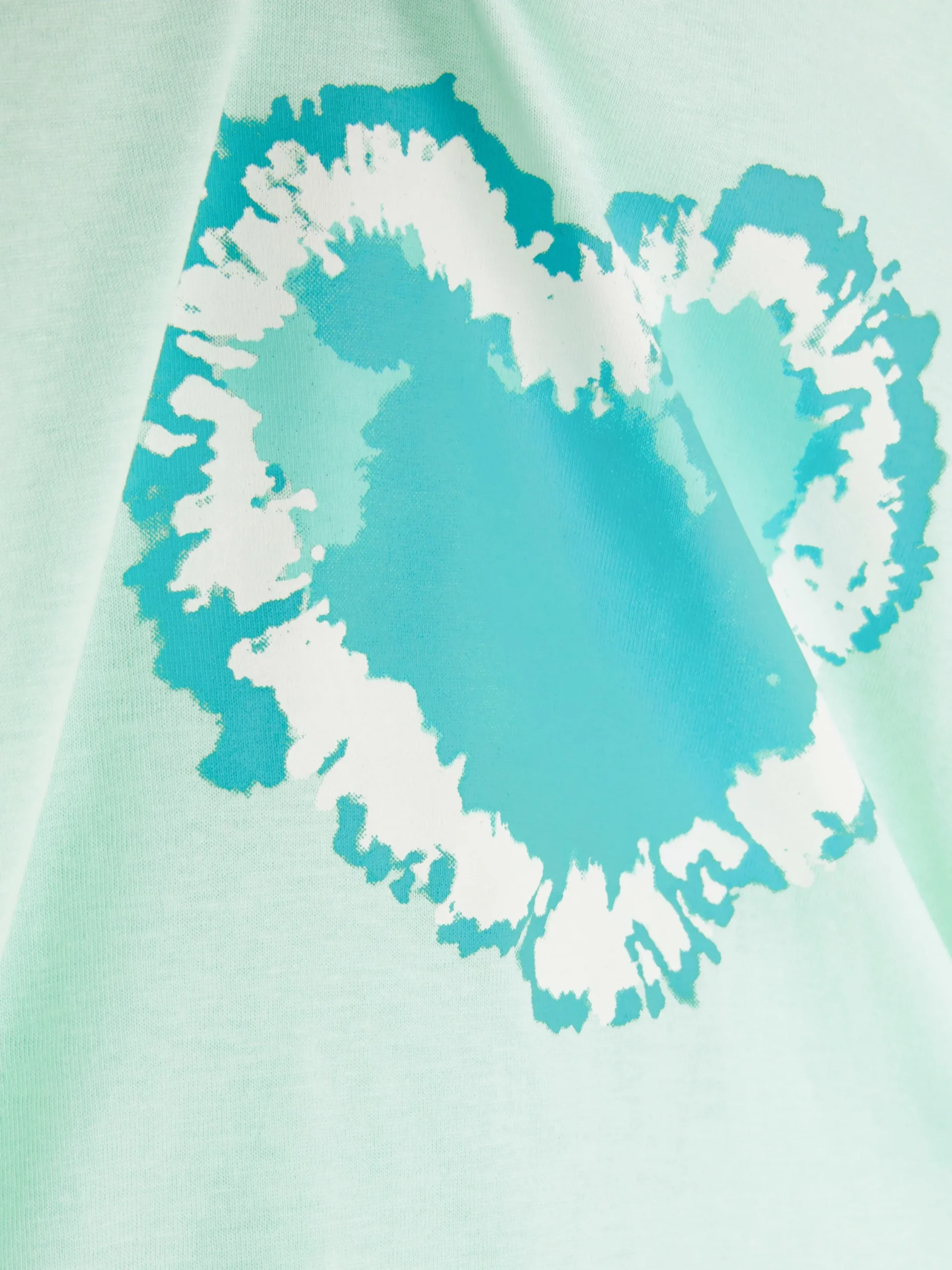 Tops Und T-Shirts|Primark Sommerliches T-Shirt Mit Grafik Mintgrün