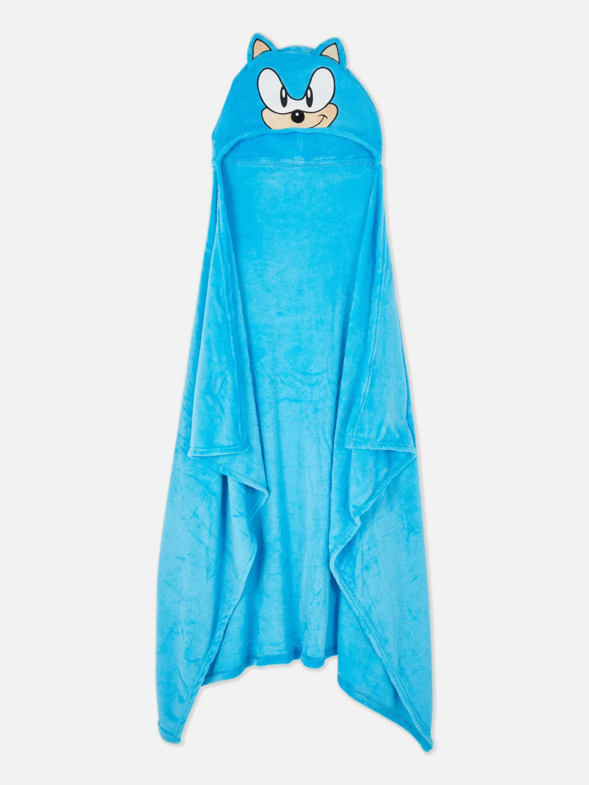 Decken Und Überwurfe|Primark „Sonic The Hedgehog“ Überwurf Mit Kapuze Blau