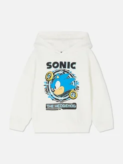 Hoodies Und Sweatshirts|Primark „Sonic The Hedgehog“ Hoodie Mit Grafik Ecrufarben