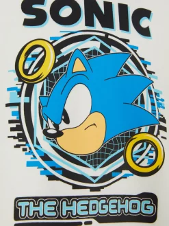 Hoodies Und Sweatshirts|Primark „Sonic The Hedgehog“ Hoodie Mit Grafik Ecrufarben