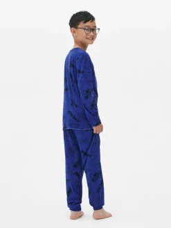 Schlafanzüge Und Nachtwäsche|Primark „Sonic The Hedgehog“ Schlafanzug Mit T-Shirt Und Hose Blau