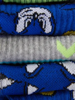Socken|Primark „Sonic The Hedgehog“ Socken, 3er-Pack Blau