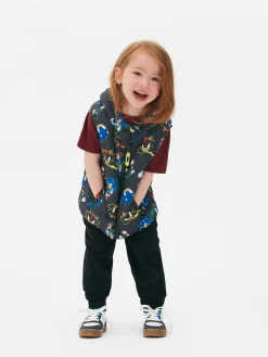 Jacken Und Mäntel|Primark „Sonic The Hedgehog Sonic Und Shadow“ Pufferweste Anthrazitfarben