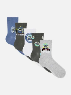 Socken|Primark „South Park Cartman“ Socken, 5er-Pack Multi