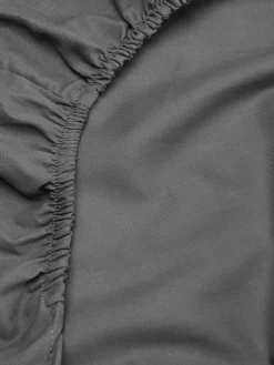 Bettlaken Und Kopfkissenbezüge|Primark Spannbettlaken Mit Hohem Baumwollanteil, Einzelbett Dunkelgrau