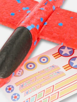 Holzspielzeug|Primark Spielzeugflugzeug Und Aufkleber Im Set Multi