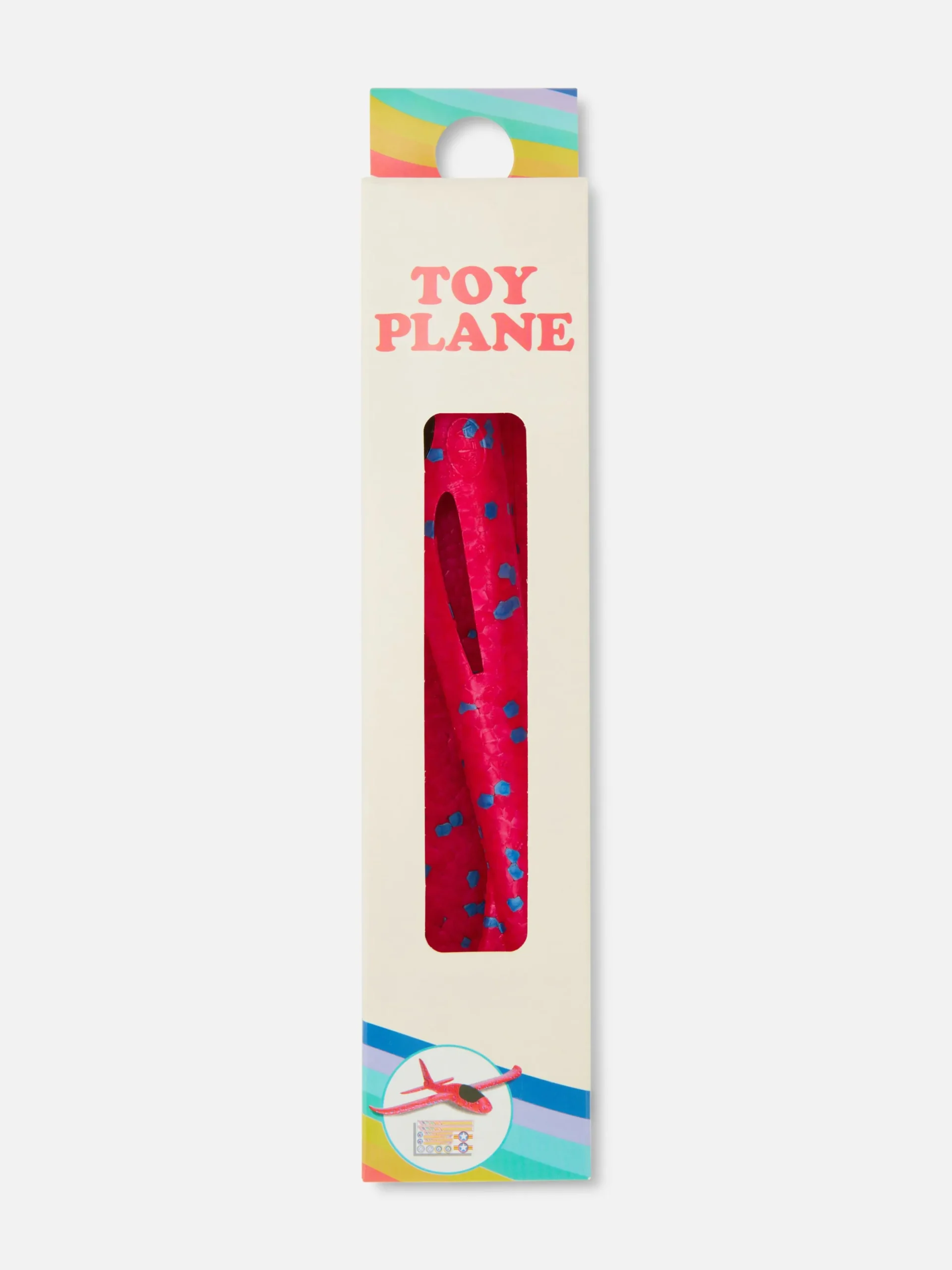 Holzspielzeug|Primark Spielzeugflugzeug Und Aufkleber Im Set Multi