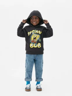 Hoodies Und Sweatshirts|Primark „SpongeBob Schwammkopf“ Hoodie Anthrazitfarben