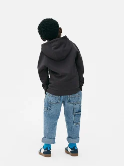 Hoodies Und Sweatshirts|Primark „SpongeBob Schwammkopf“ Hoodie Anthrazitfarben
