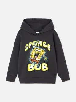 Hoodies Und Sweatshirts|Primark „SpongeBob Schwammkopf“ Hoodie Anthrazitfarben