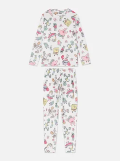 Schlafanzüge|Primark „SpongeBob Schwammkopf" Langärmeliger Schlafanzug Multi