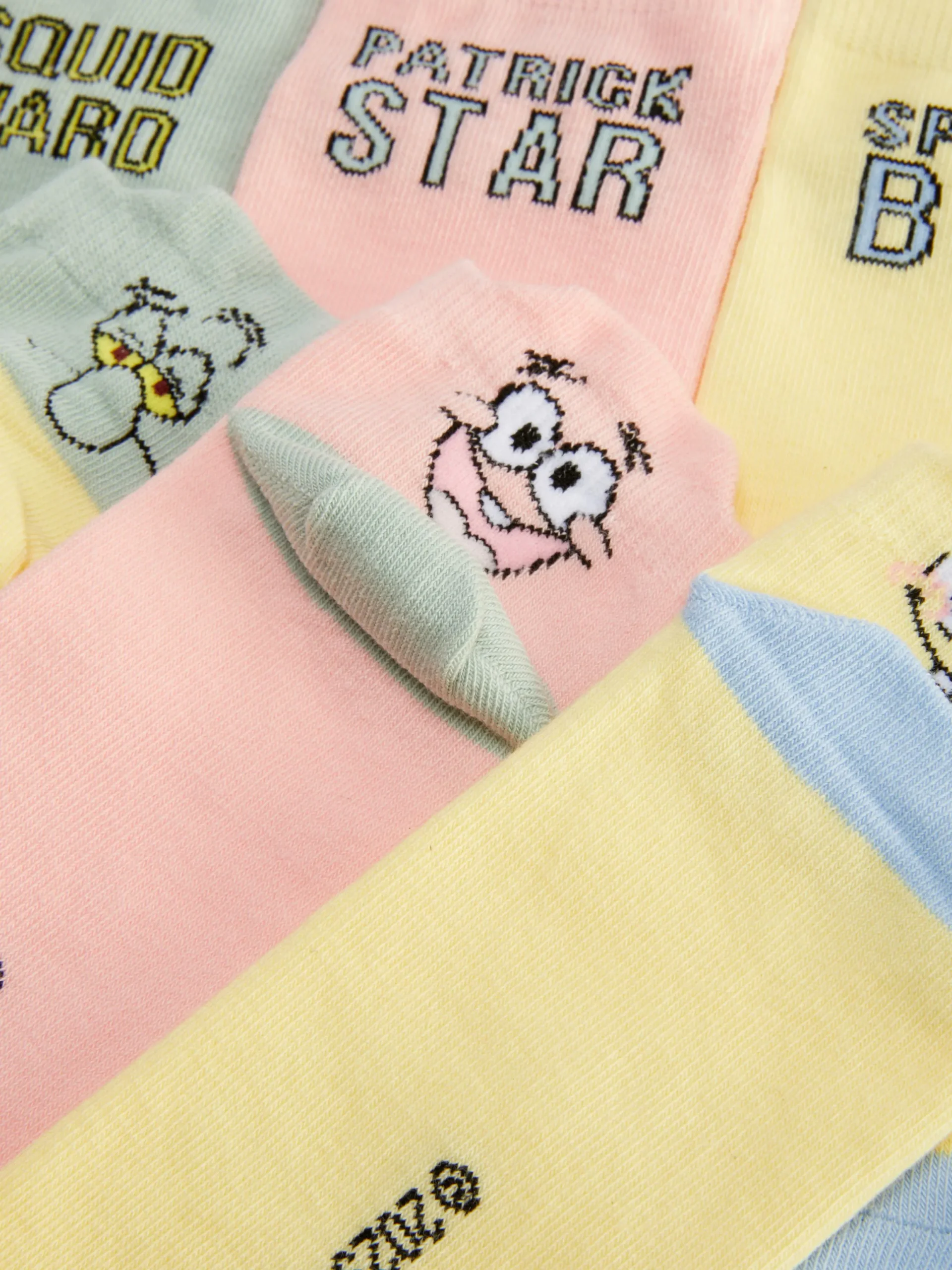 Socken|Primark „SpongeBob Schwammkopf“ Socken, 3er-Pack Multi