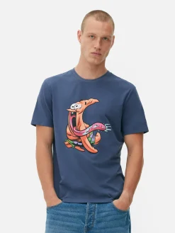 Grafik-T-Shirts Und -Sweatshirts|Tops Und T-Shirts|Primark „SpongeBob Schwammkopf“ T-Shirt Mit Print Marineblau