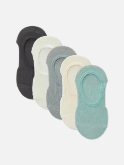 Socken|Primark Sportfüßlinge, 5er-Pack Hellblau