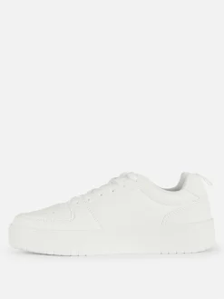 Sneakers|Primark Sportliche Low-Top-Sneaker Weiß