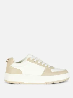 Sneakers|Primark Sportliche Low-Top-Sneaker Beige