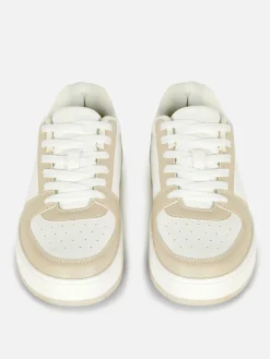 Sneakers|Primark Sportliche Low-Top-Sneaker Beige