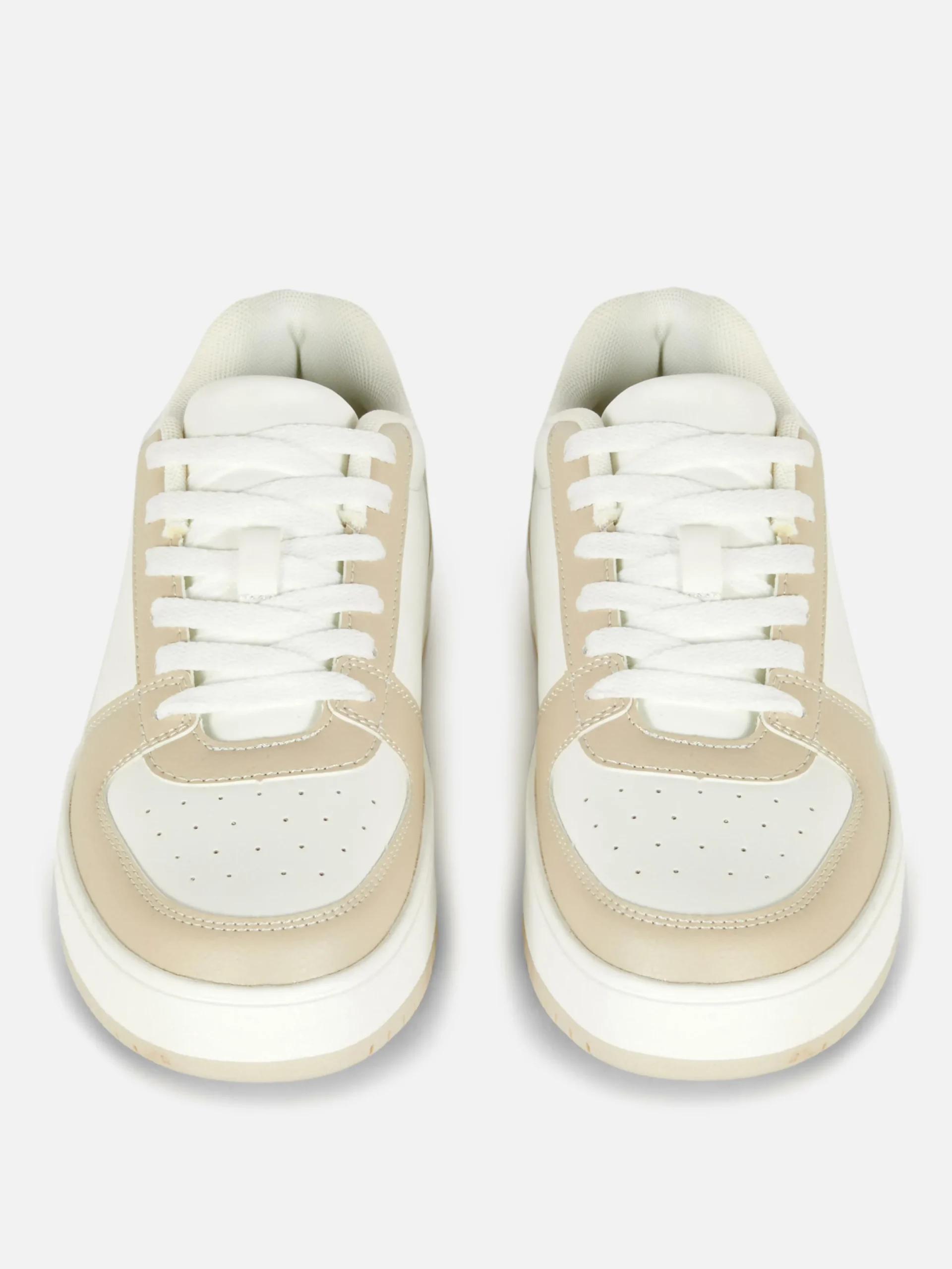 Sneakers|Primark Sportliche Low-Top-Sneaker Beige