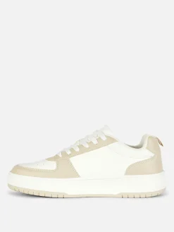 Sneakers|Primark Sportliche Low-Top-Sneaker Beige