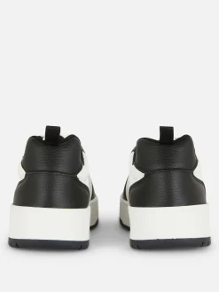 Sneakers|Primark Sportliche Low-Top-Sneaker Schwarz/Weiß