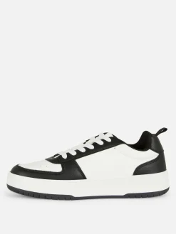 Sneakers|Primark Sportliche Low-Top-Sneaker Schwarz/Weiß