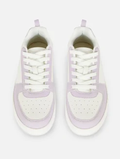 Sneakers|Primark Sportliche Low-Top-Sneaker Lilafarben