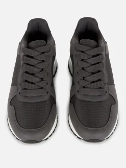 Sneakers|Sportbekleidung|Primark Sportliche Sneaker Mit Dicker Sohle Anthrazitfarben