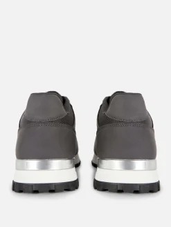 Sneakers|Sportbekleidung|Primark Sportliche Sneaker Mit Dicker Sohle Anthrazitfarben
