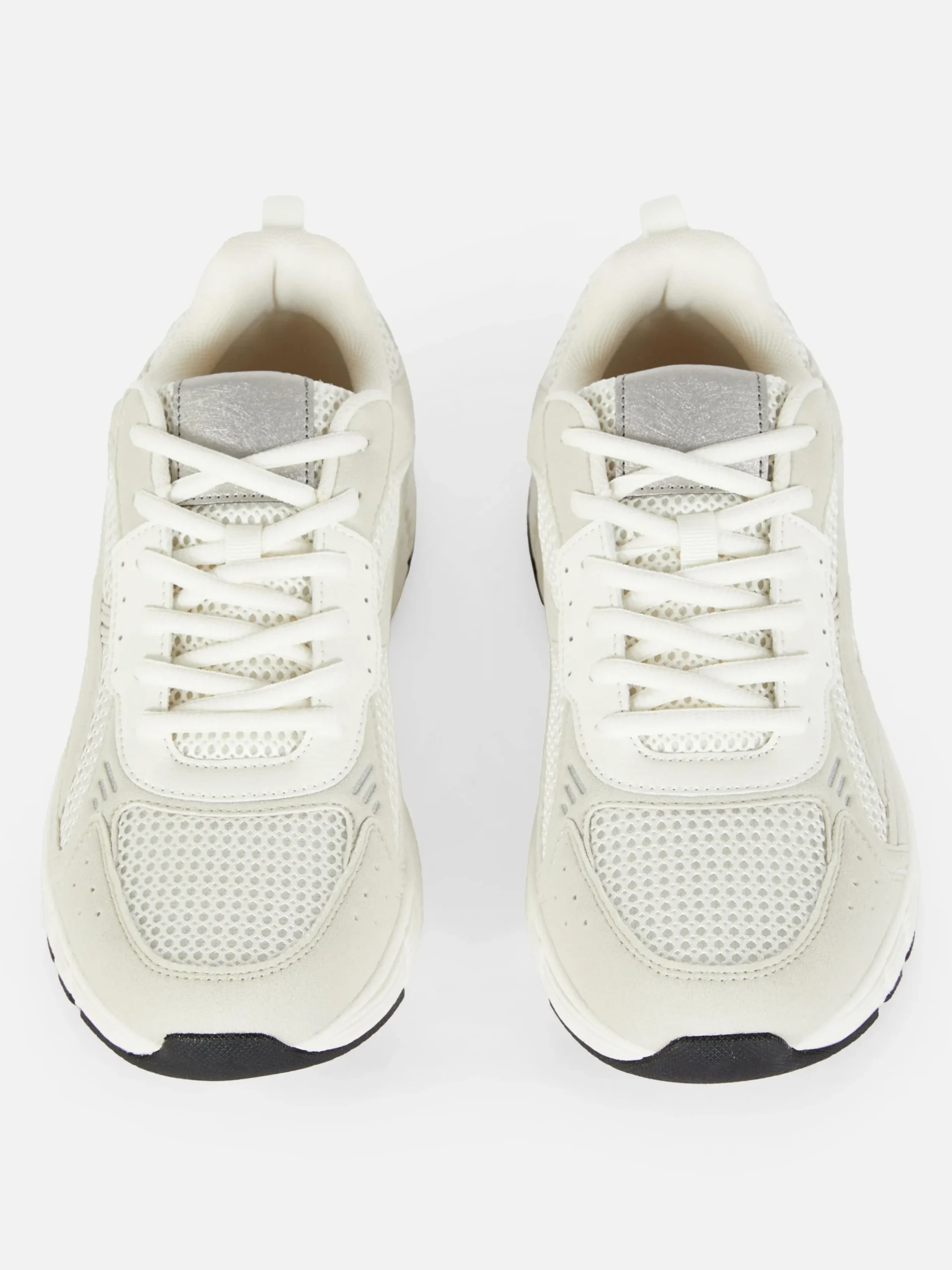 Sneakers|Primark Sportliche Sneaker Mit Mehreren Einsätzen Naturfarben