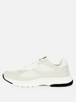 Sneakers|Primark Sportliche Sneaker Mit Mehreren Einsätzen Naturfarben